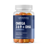 Havasu Nutrition, Omega Gummies for Adults, Lemon & Orange Flavors, 60 Gummies